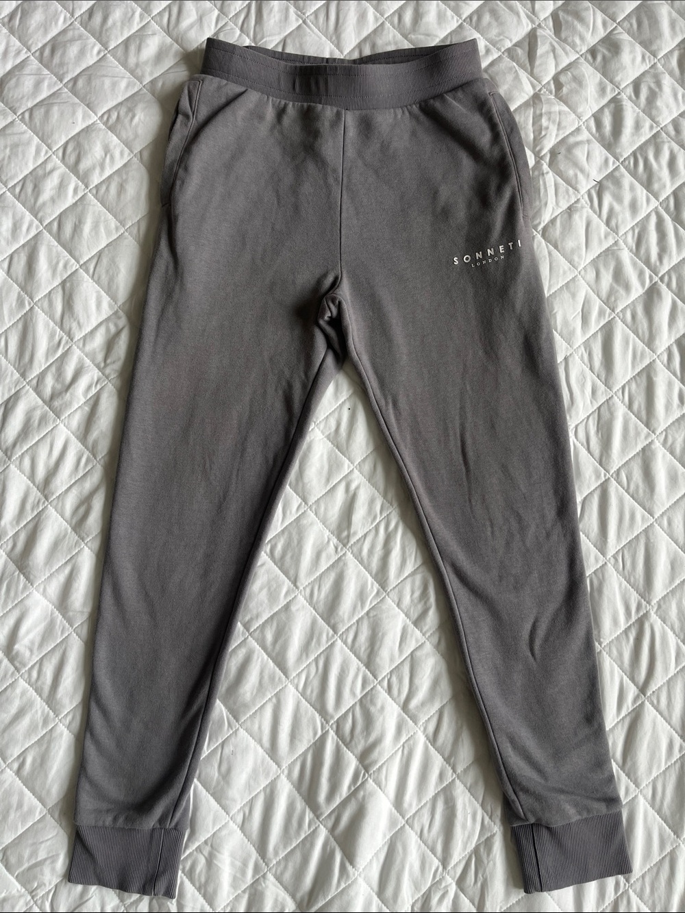 Men's Charcoal Gray Jogger Sweatpants